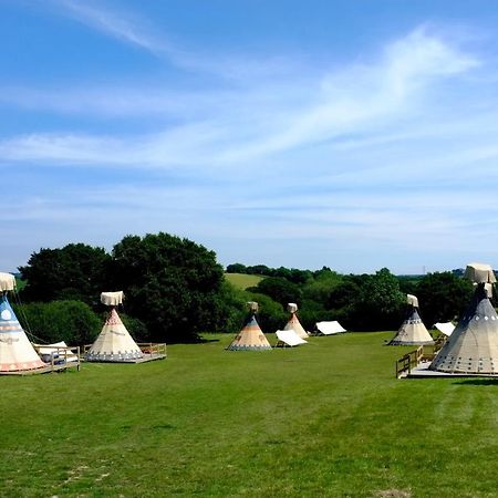 Big Sky Tipi Holidays Wartling Dış mekan fotoğraf