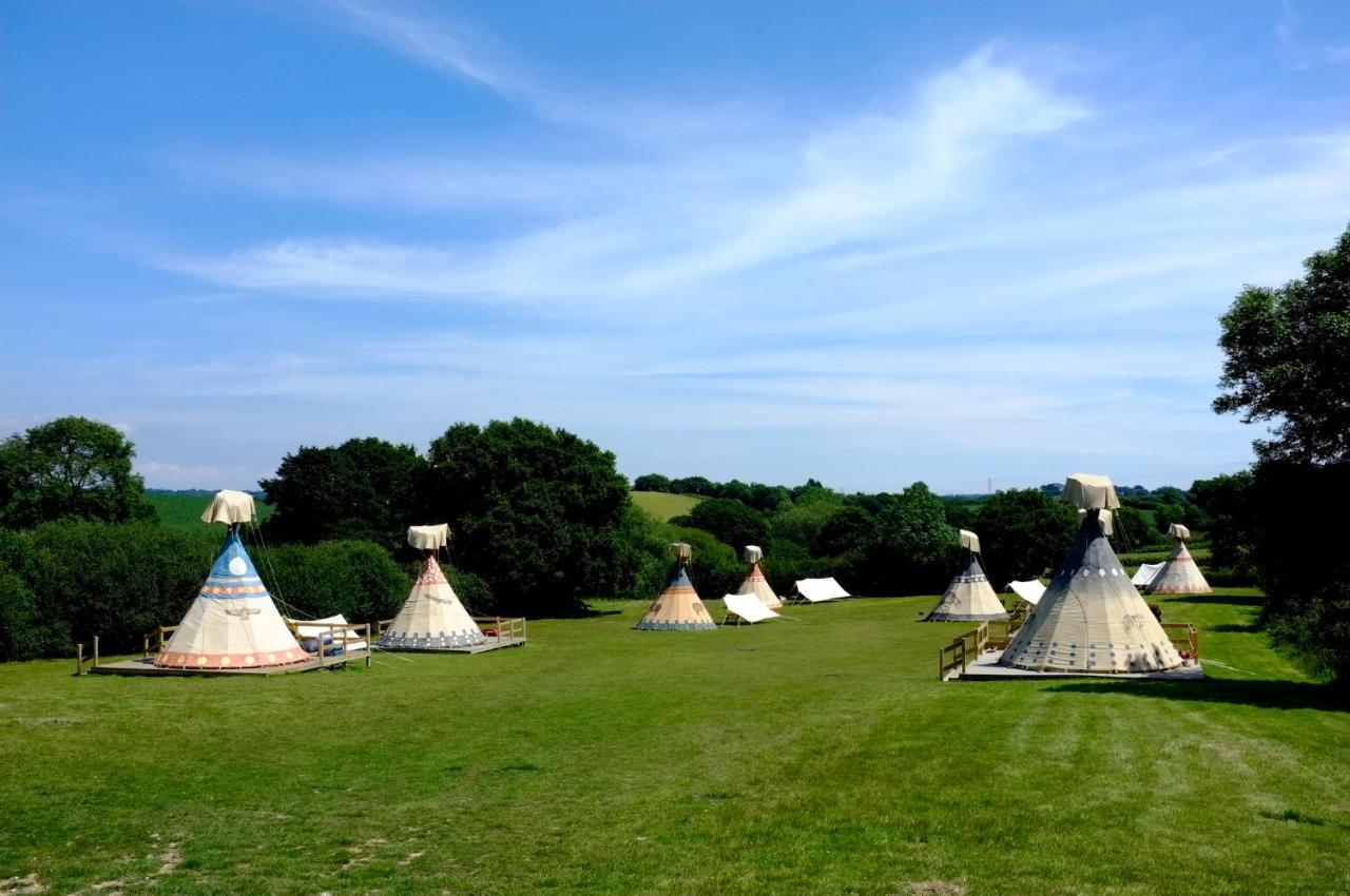 Big Sky Tipi Holidays Wartling Dış mekan fotoğraf